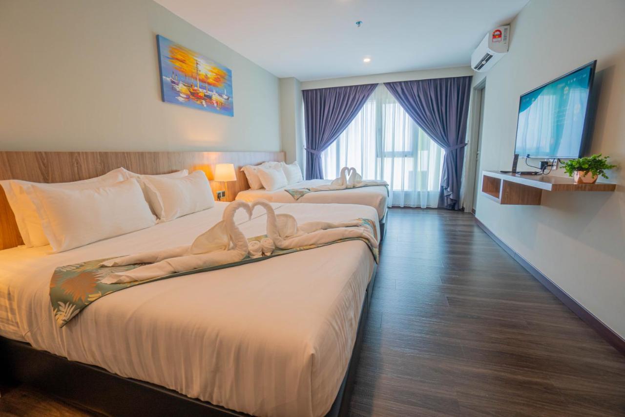 Flypod Hotel Kota Kinabalu Bagian luar foto