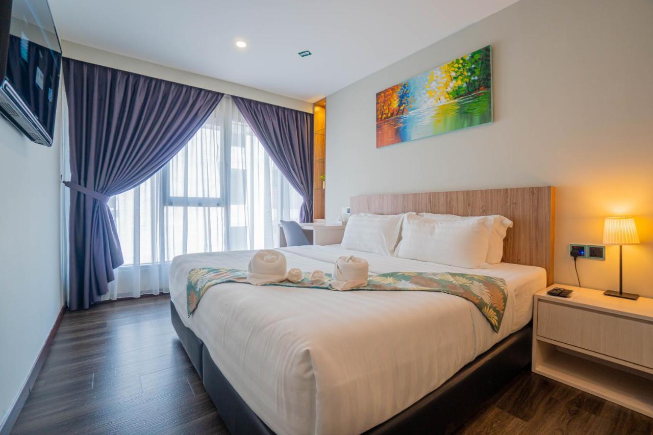 Flypod Hotel Kota Kinabalu Bagian luar foto